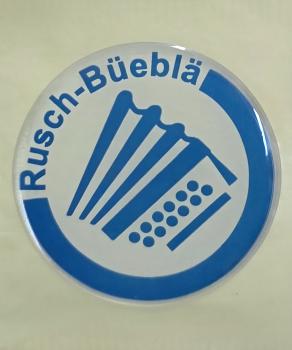 3D-Gelpad Aufkleber Logo "Ländlertrio Rusch Büeblä"